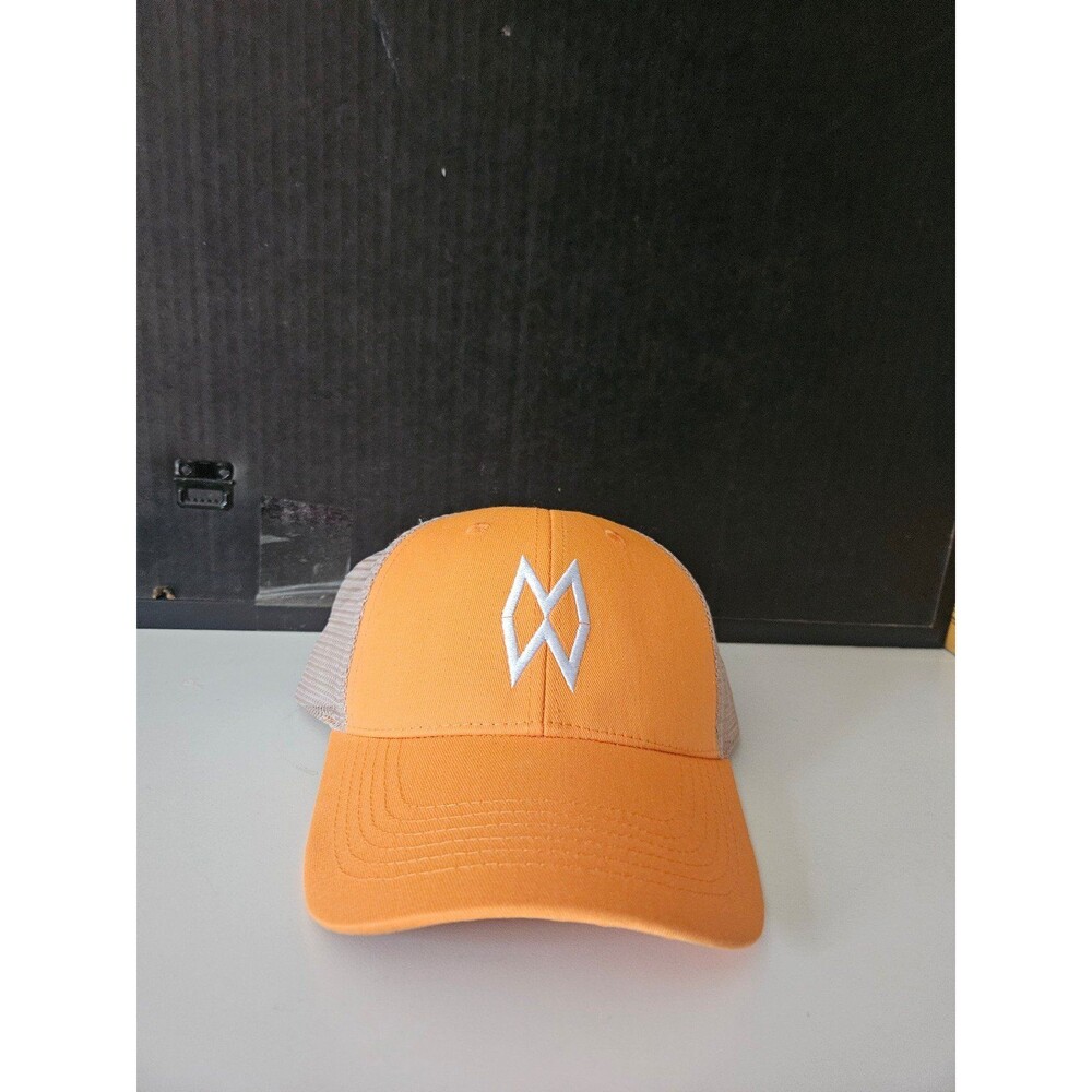 Rare Morgan Wallen One Night at a Time tour snapback trucker hat new orange VIP